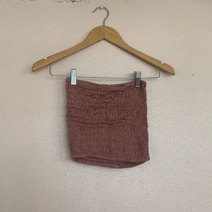 Tube Top Dusty Pink Elastic One size 100% Rayon